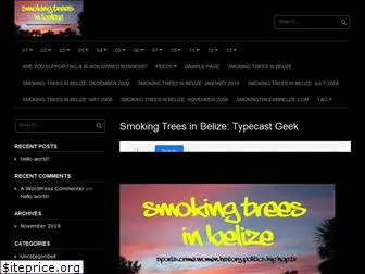 smokingtreesinbelize.com
