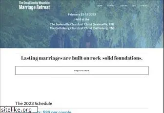 smokymountainmarriage.com