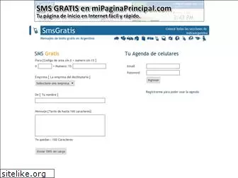 smsgratis.indiceargentina.com.ar