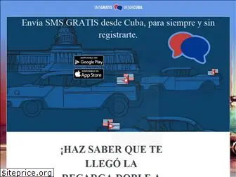 smsgratisdesdecuba.com