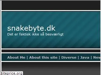 snakebyte.dk
