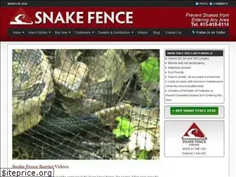 snakefence.net