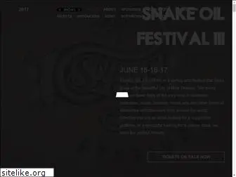 snakeoilfestival.com
