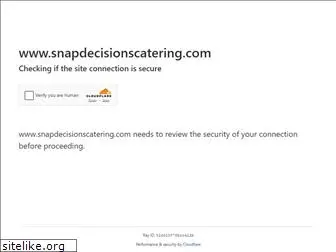 snapdecisionscatering.com