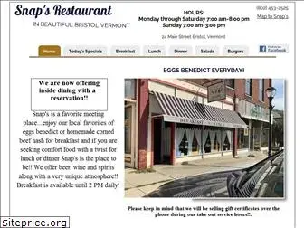 snapsrestaurantvt.com