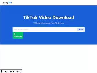 snaptik tok