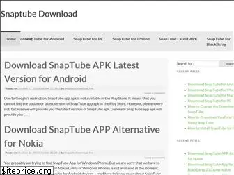 Snaptube pc download 2019 latest version windows