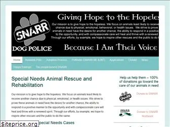 snarranimalrescue.org