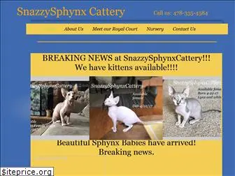 snazzysphynxcattery.com