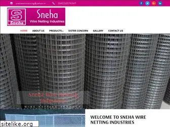 snehawirenetting.com