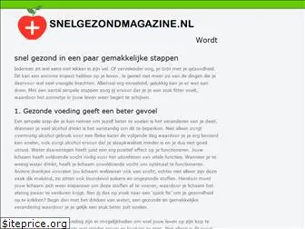 snelgezondmagazine.nl