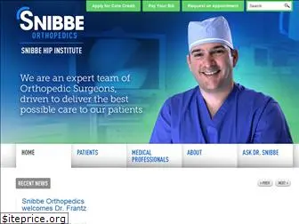 snibbeorthopedics.com