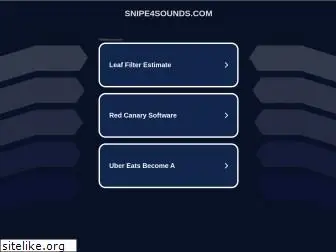 snipe4sounds.com