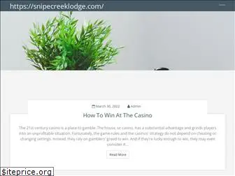 snipecreeklodge.com