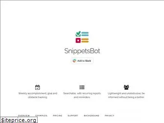 snippetsbot.com