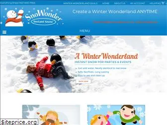 sno-wonder.com