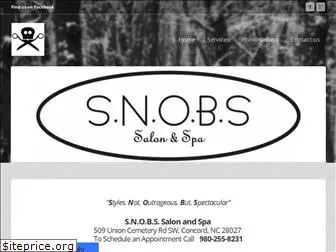 snobssalon.com