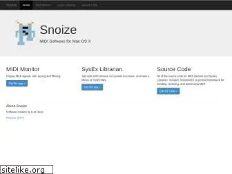 snoize.com