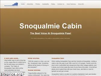 snoqualmiecabin.com