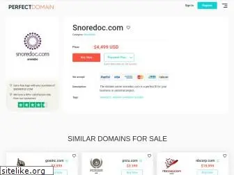 snoredoc.com