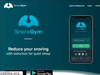 snoregym.com