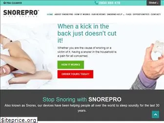 snorepro.com