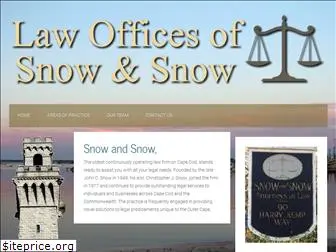 snowandsnowlaw.com