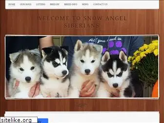 snowangelsiberians.com