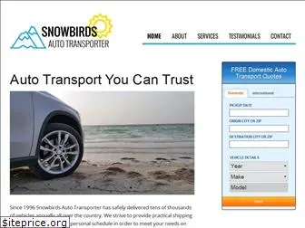 snowbirdsautotransporter.com