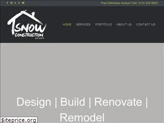 snowconstructionla.com