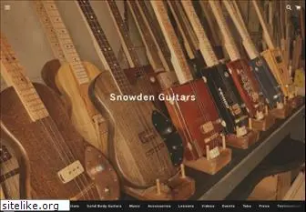 snowdenguitars.com