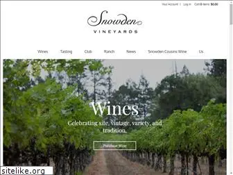 snowdenvineyards.com