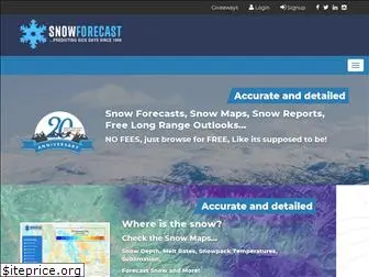 snowforecast.com