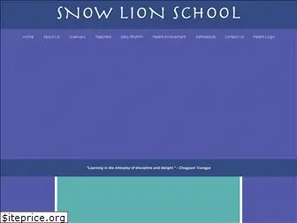 snowlionschool.org