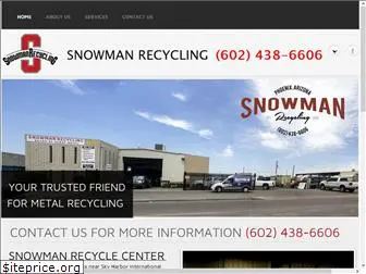 snowmanrecycling.com