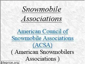 snowmobileassociations.com