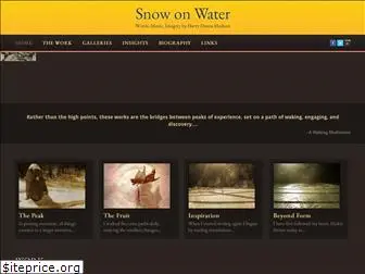 snowonwater.com