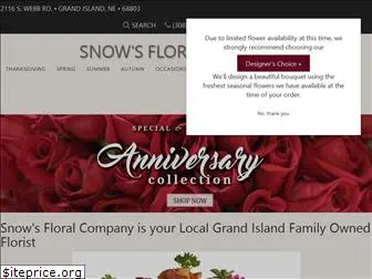 snowsfloral.com