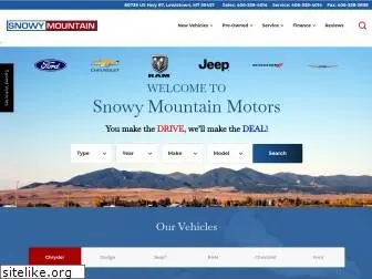snowymountainmotors.com