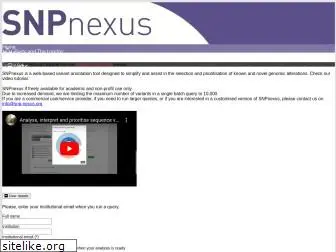 snp-nexus.org