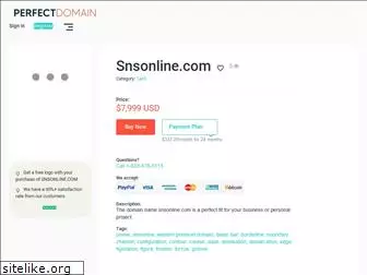 snsonline.com