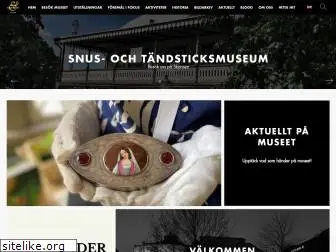 snusochtandsticksmuseum.se