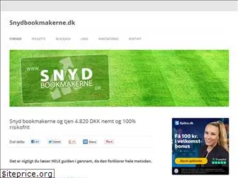 snydbookmakerne.dk