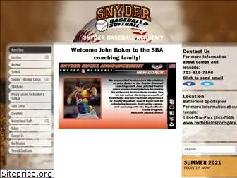 snyderbaseball.com