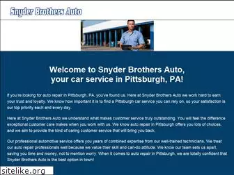 snyderbrothersauto.com