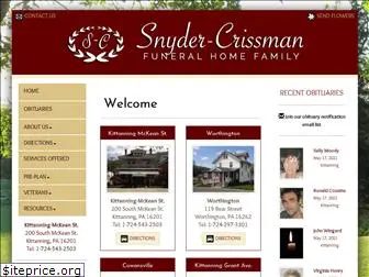 snydercrissman.com