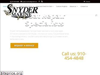 snydermarine.com