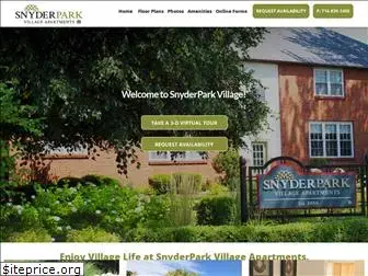 snyderparkapartments.com