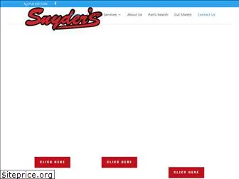 snyders-autobody.com