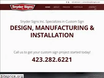 snydersigns.com